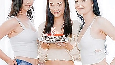 Sexy black lesbians licked and pris