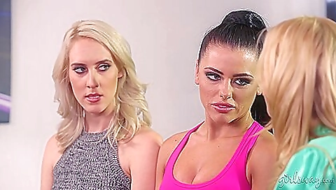 Hotest pornstar lesbian action